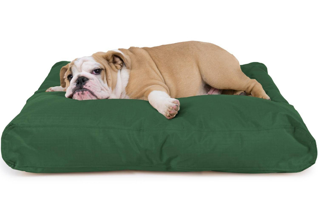 Green Large Chew Resistant Dog Bed A7167