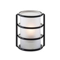 Frost Globe Cylinder Candle Lamp W11985