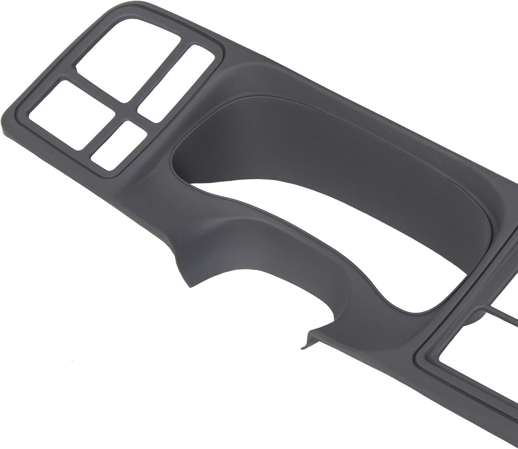 Full Size Double DIN Truck Dash Kit ABS Plastic Matte Black O27449