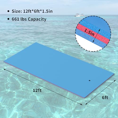Oversized 3 Layer Floating Water Mat J821