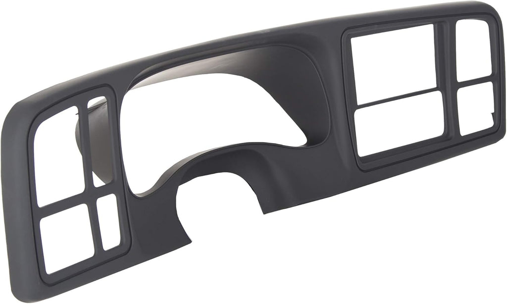 Full Size Double DIN Truck Dash Kit ABS Plastic Matte Black O27449