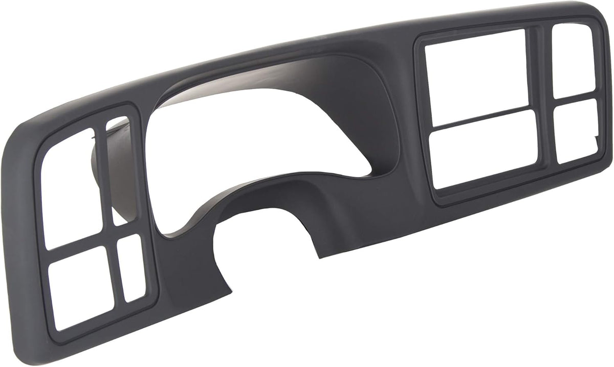 Full Size Double DIN Truck Dash Kit ABS Plastic Matte Black O27449