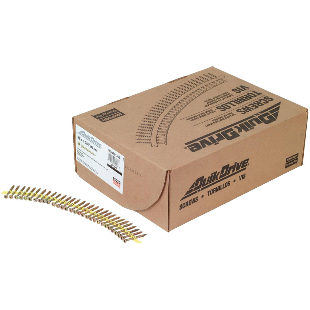 Wood Screws, Course Twin Threads, 1.75x22 H544897
