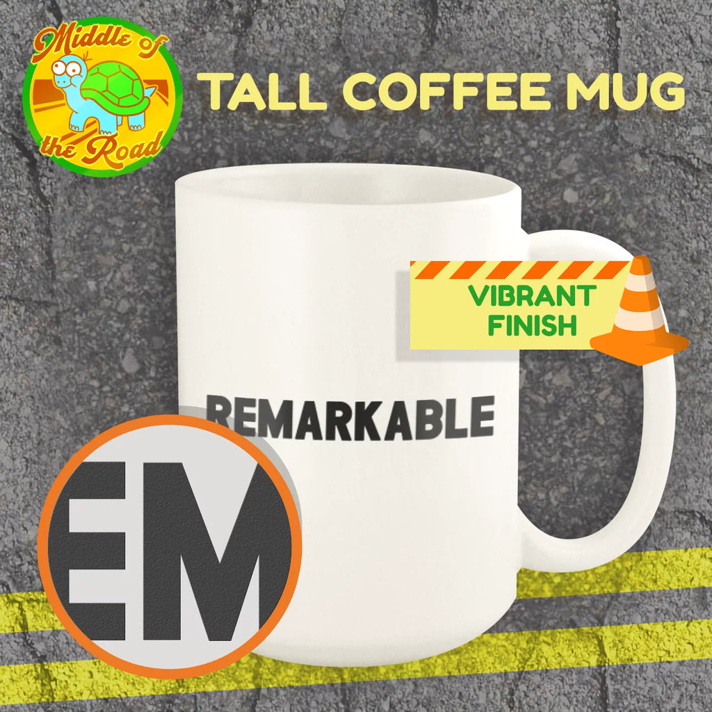 Ceramic 15oz White Mug Q897
