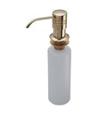 Antique Brass Flat Heavy Duty Kitchen Soap and Lotion Dispenser K831