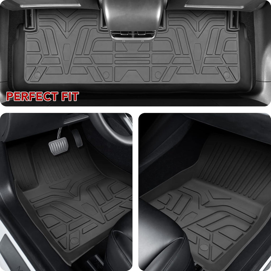 TPE All-Weather Floor Mat Set for Model 3 2021 2022 Y206441