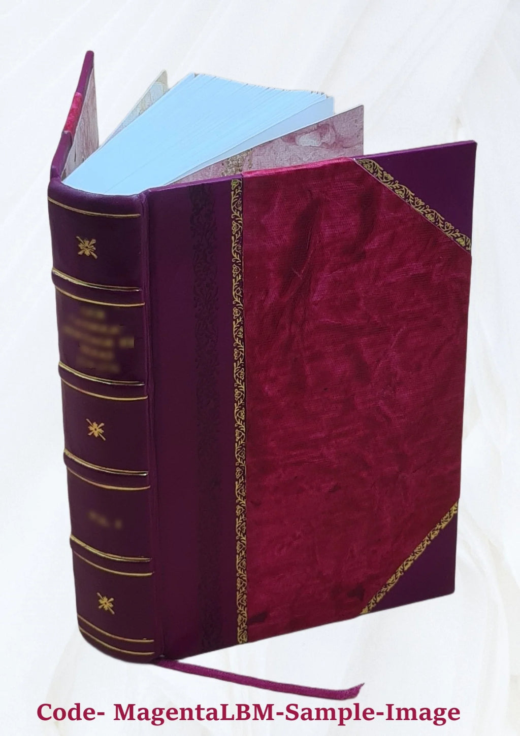 Hamburger Garten-und Blumenzeitung Leather Bound Y316261