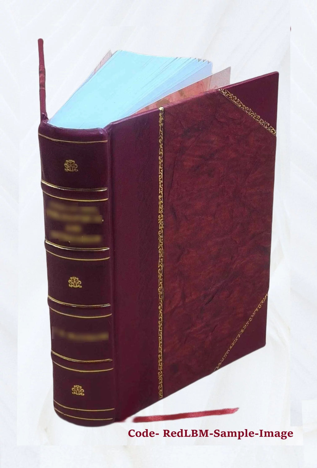 Hamburger Garten-und Blumenzeitung Leather Bound Y316261