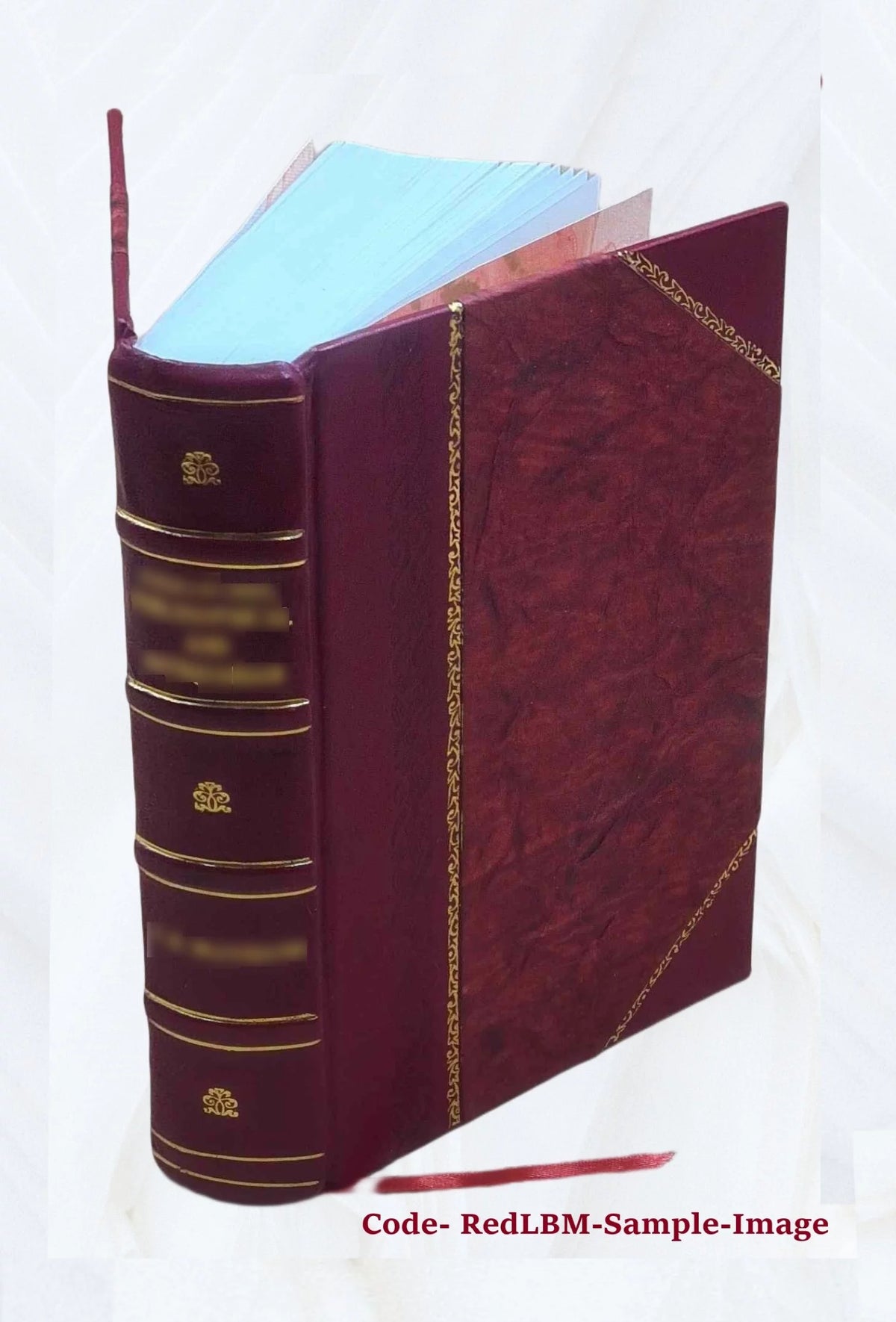 Hamburger Garten-und Blumenzeitung Leather Bound Y316261