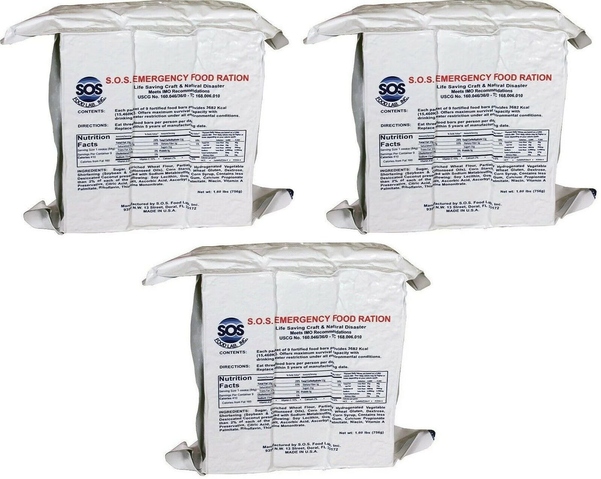 Emergency 3600 Calorie Food Bar R562452