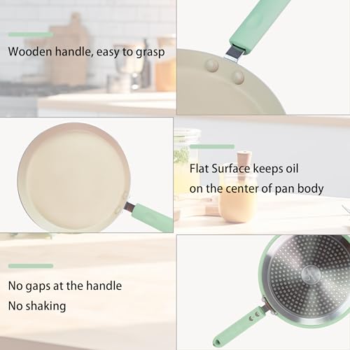 8.7 inch Nonstick Crepe Pan (Light Pink) W727