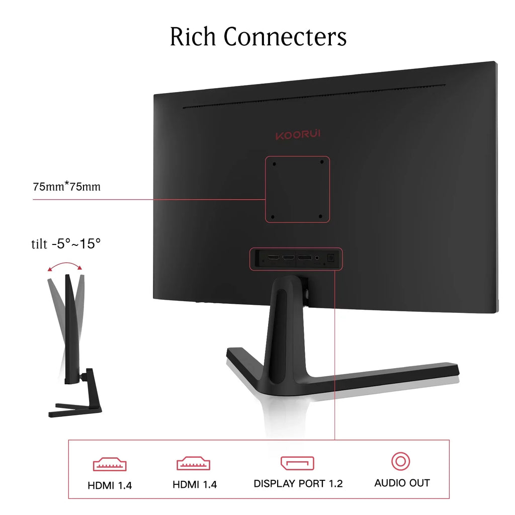 24 inch FHD 1080P VA Gaming Monitor, 165Hz, 1ms C4490