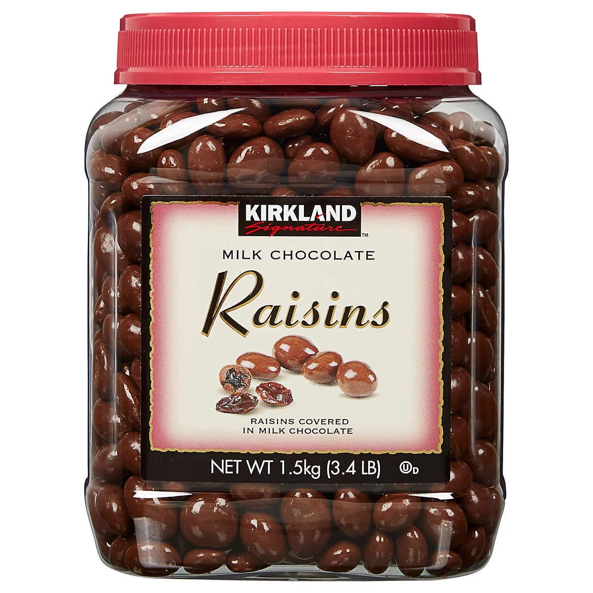 Milk Chocolate, Raisins, 54 Ounce G553