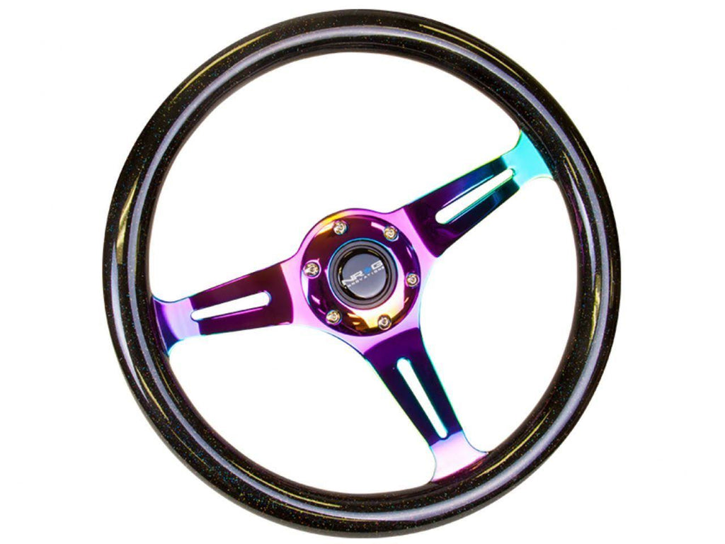 Wood Grain 3-Spoke Steering Wheel C255322