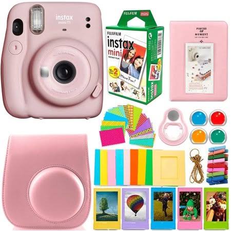 Instax Mini 11 Camera with Instant Film and Accessories Bundle V120281