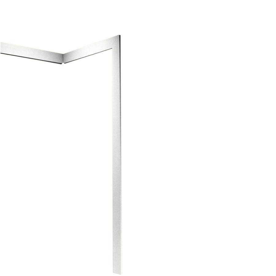 Tub and Shower Wall Trim Kit and Corner Molding in Tahiti White O7720