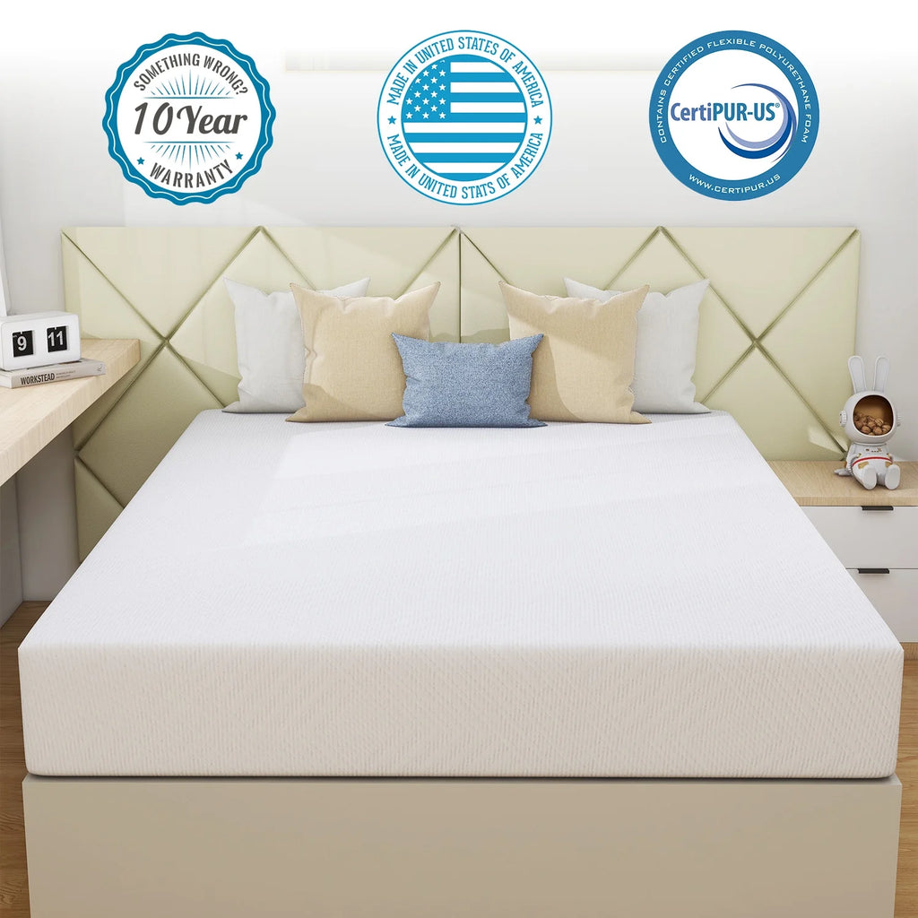 8 inch Gel Memory Foam Twin Mattress Z912574