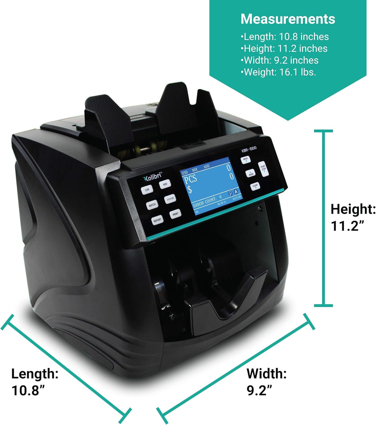 Money Counter Machine with Advanced Counterfeit Detection P396
