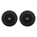 2 Rockford Fosgate 12x22 1000W Car Shallow Mount Subwoofers F7923