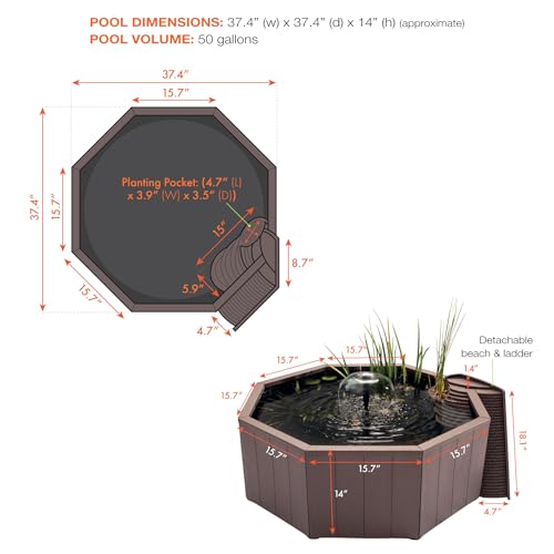 Raised Window Pond Kit S4194