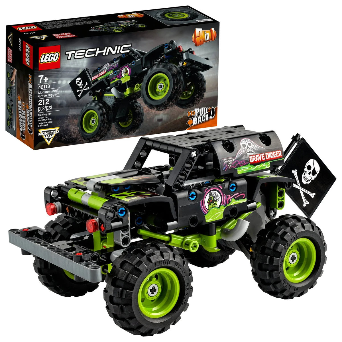 Monster Jam Grave Digger Truck Toy P49133