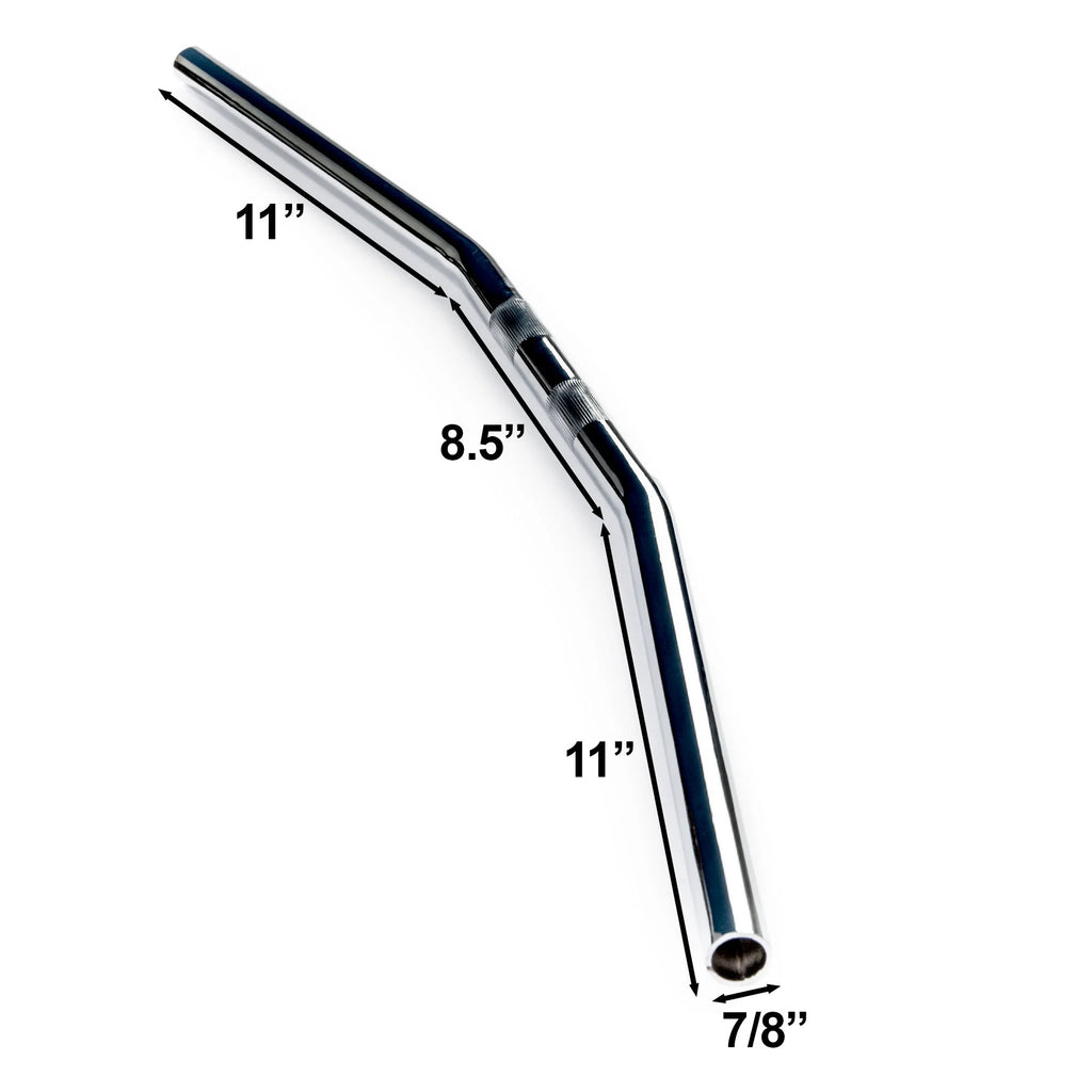 7/8" Chrome Motorcycle Handlebar U4543