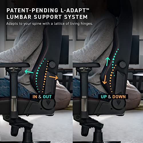 Yellow Black Leatherette Gaming Chair F83152