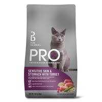 Sensitive Skin & Stomach Dry Cat Food with Turkey C85597