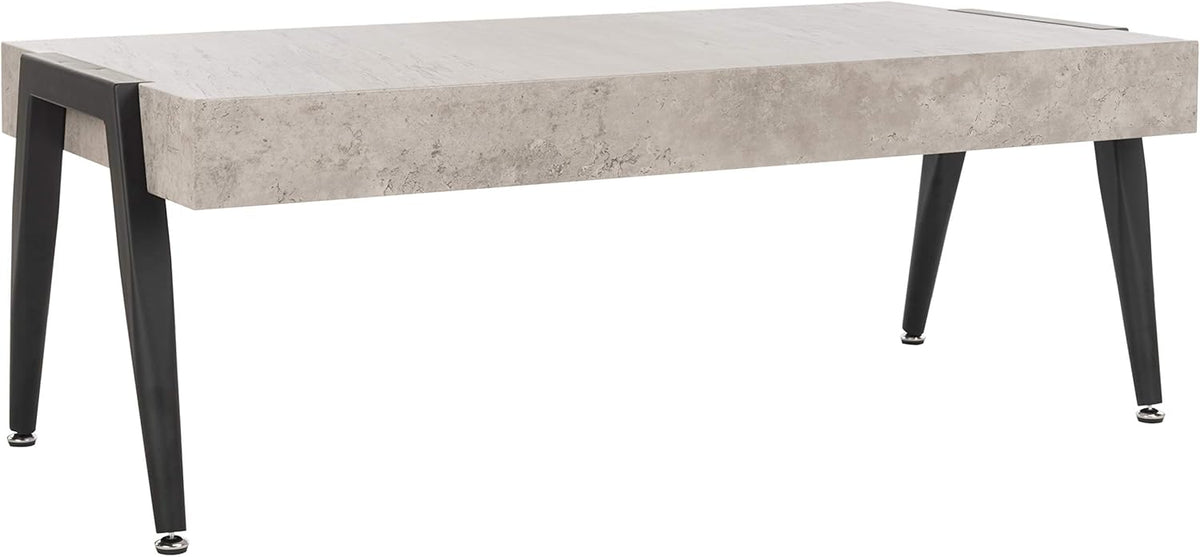 Light Grey and Black Coffee Table Q8418