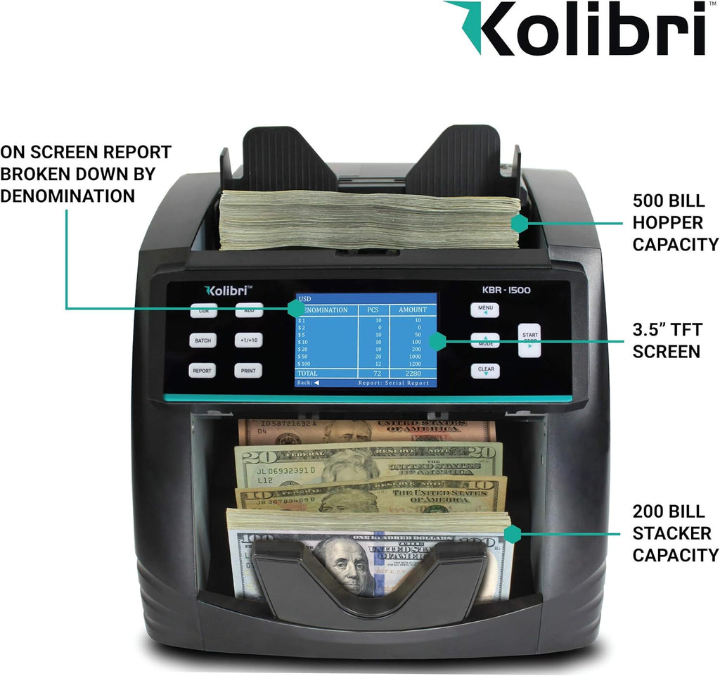Money Counter Machine with Advanced Counterfeit Detection P396