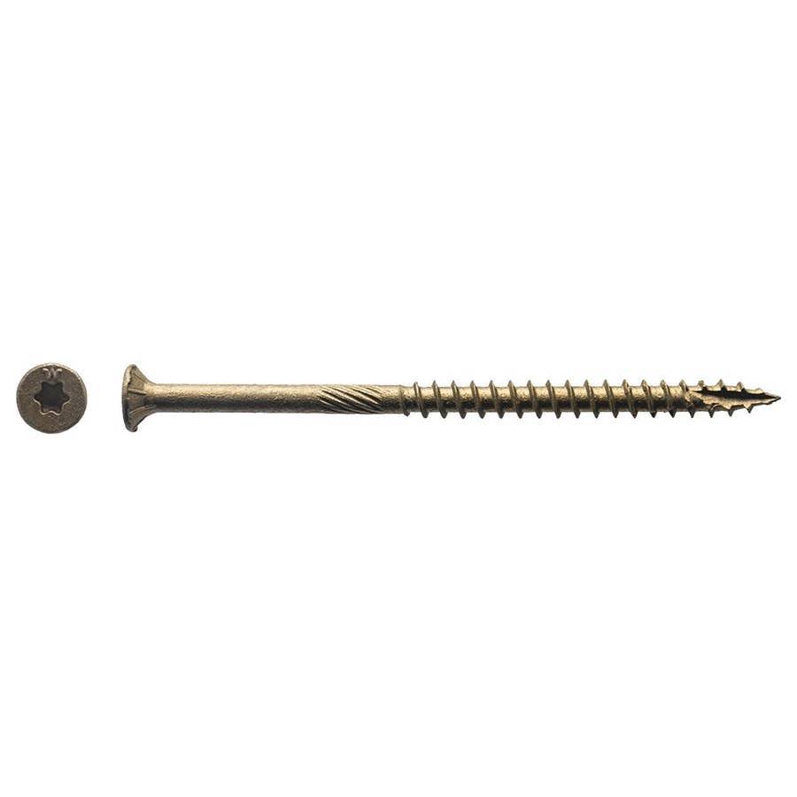 6500-Pack Star Drive Flat Head Wood Screw K70362