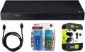 4k Ultra-HD Blu-Ray Player with HDR Compatibility, HDMI Cable Black J602099