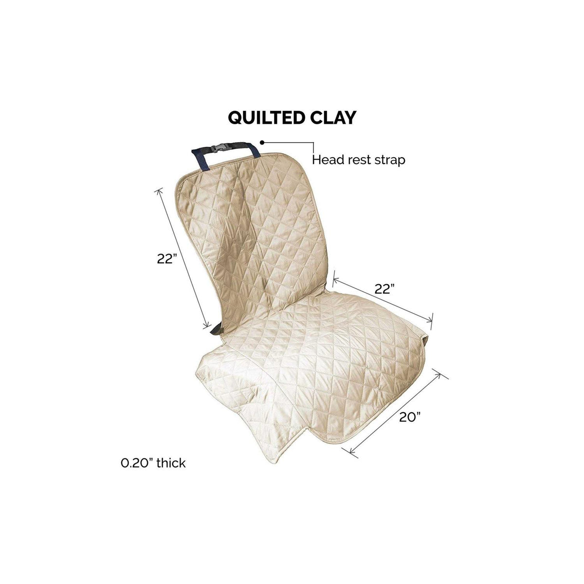 Pet Car Barrier & Seat Protector with Carry Bag F88578