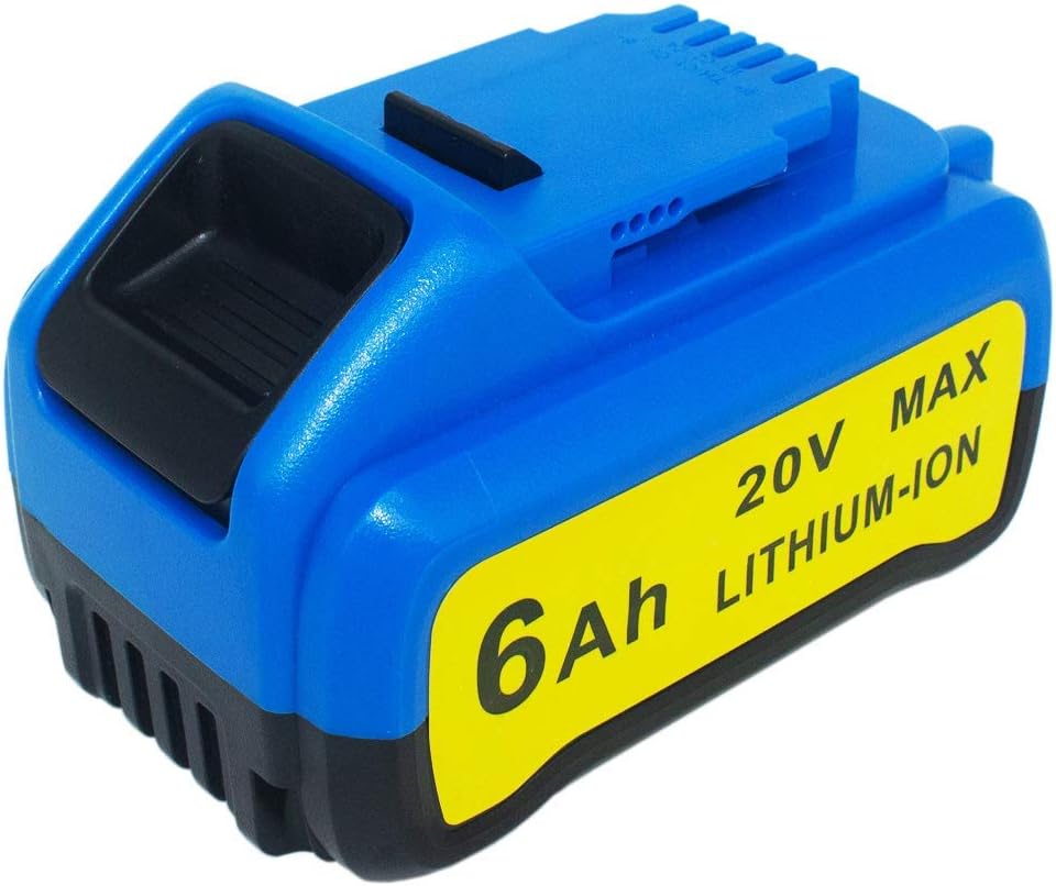 20V 6.0Ah Replacement Li-Ion Battery Pack of 2 J174