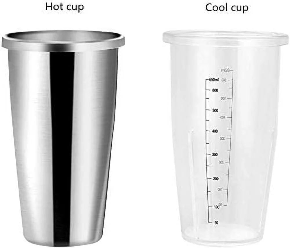 Dual Head Commercial Electric Milk Shaking Machine with 2pcs 650ml Cup Drink Mixer N1901