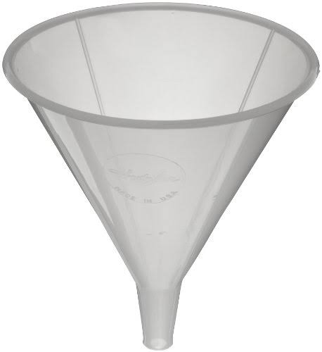 Polypropylene Round Disposable Utility Funnel 16oz Case of 24 C24181