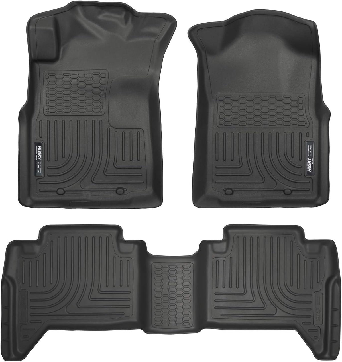 Black Front & 2nd Seat Floor Liners 3 Pcs F940744