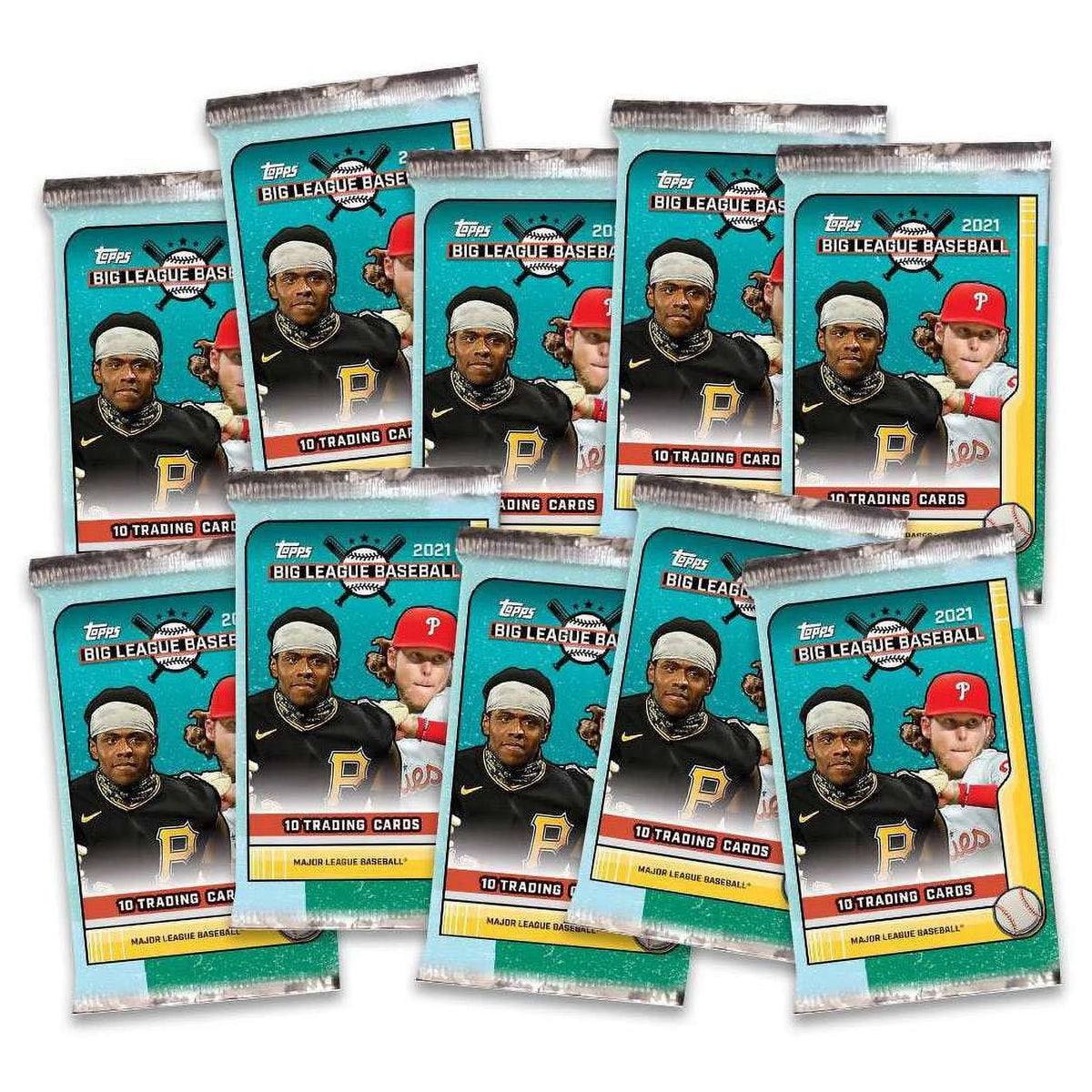 2021 Baseball Trading Card Blaster Box 10 Packs C253124