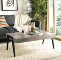 Light Grey and Black Coffee Table Q8418