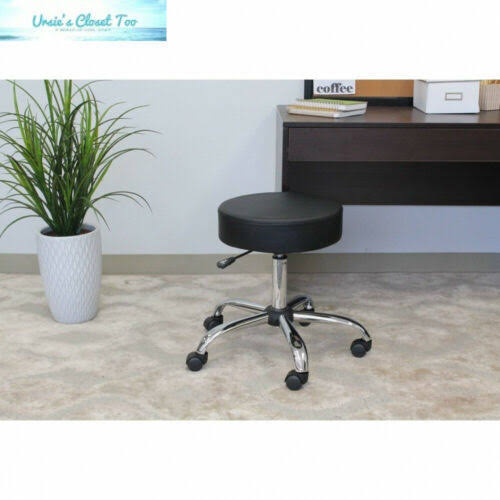 Black Medical Spa Stool S301
