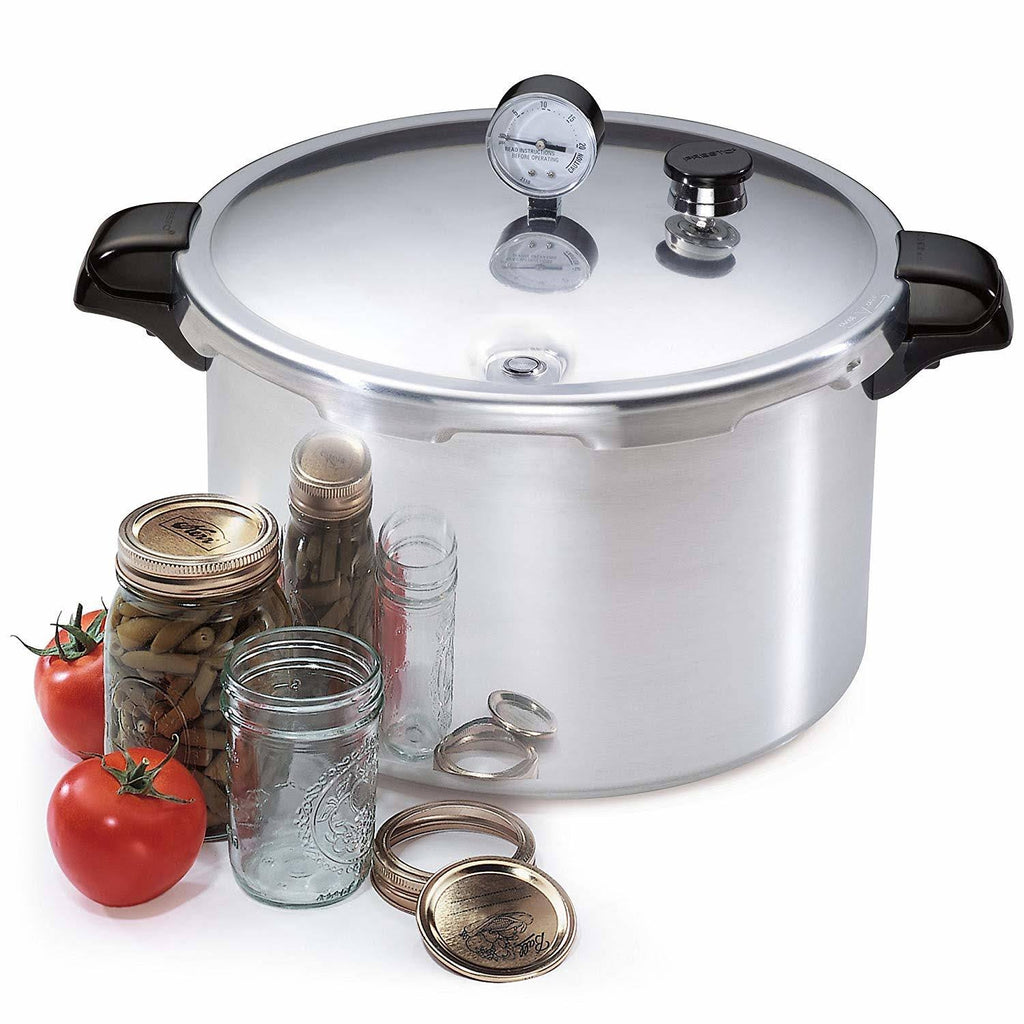 16-Quart Aluminum Pressure Cooker/Canner A814