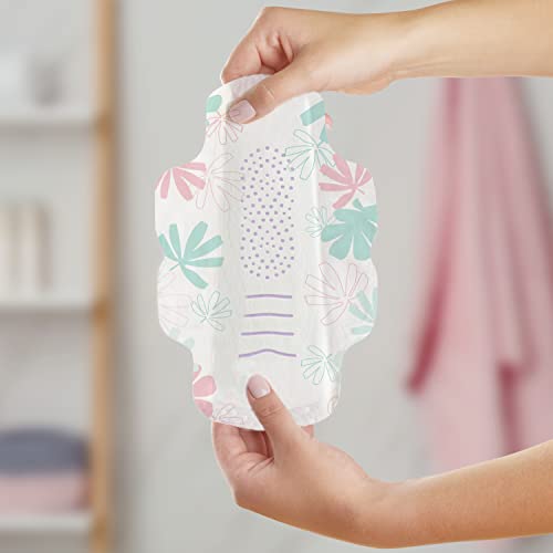 42 Count Regular Absorbency Feminine Pads with Wings E285214