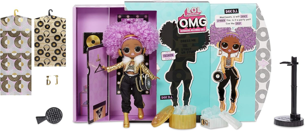 24K D.J. Fashion Doll with 20 Surprises G5053