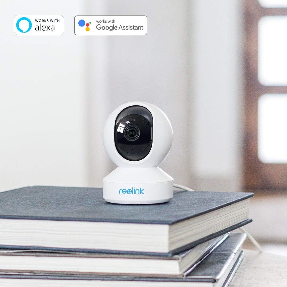 3MP HD Plug-in Indoor WiFi Security Camera, Pan Tilt, Night Vision, Pack of 2 T9337