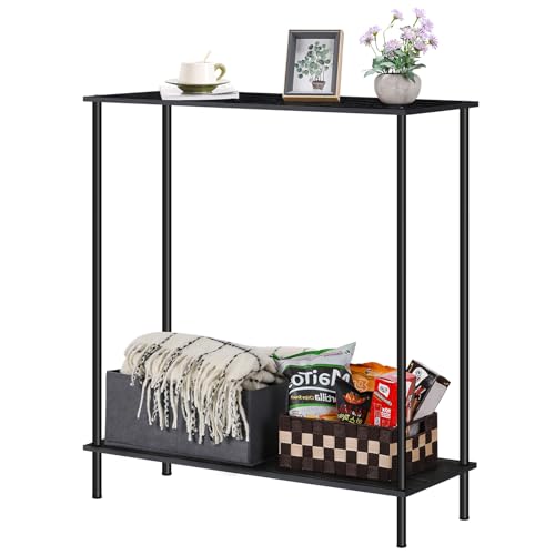 Brown 2 Tier Narrow Console Table A26789
