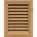Unfinished Functional Rough Vertical Gable Vent N2668