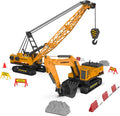 Construction Trucks Toy Vehicles Playset, Set of 36pcs I858425