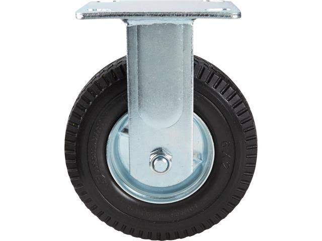 6in Solid Polyurethane Caster 300lb Cap Sawtooth Tread S870940