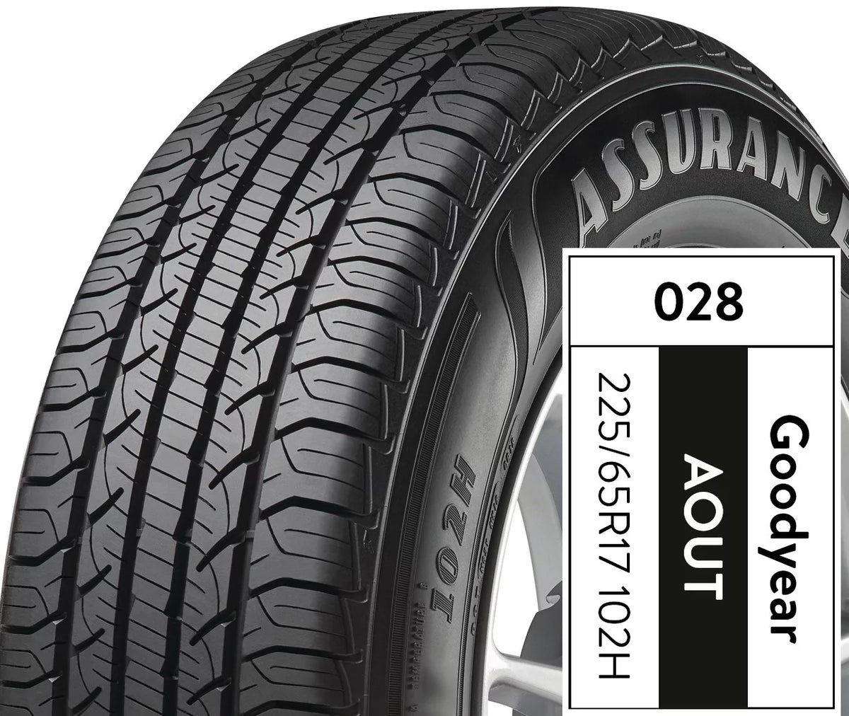 225/65R17 102H All-Season Tire W670361