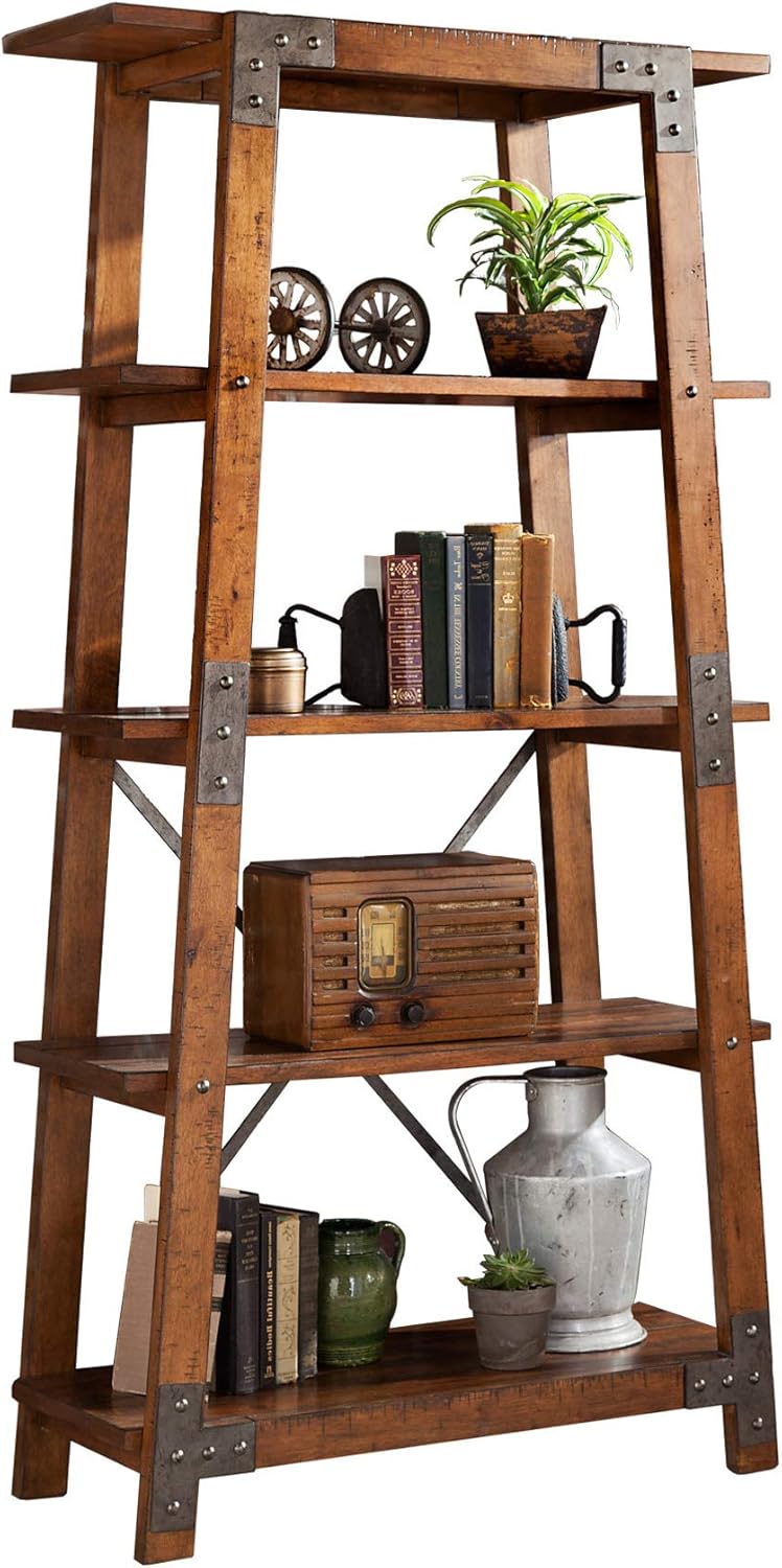 Brown 4-Tier Bookcase A177